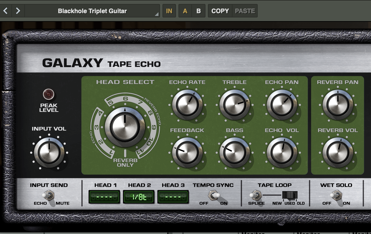 Universal Audio / UAD Galaxy Tape Echo Native